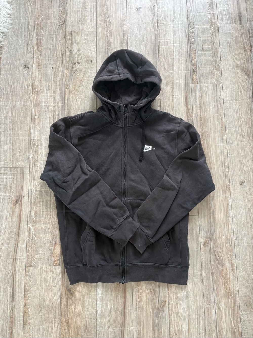 Nike Women’s Black Full-Zip Hoodie Sweatshirt